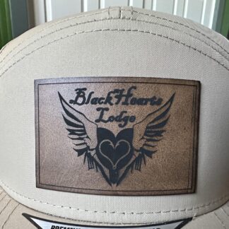 BlackHearts Lodge Leather Patch